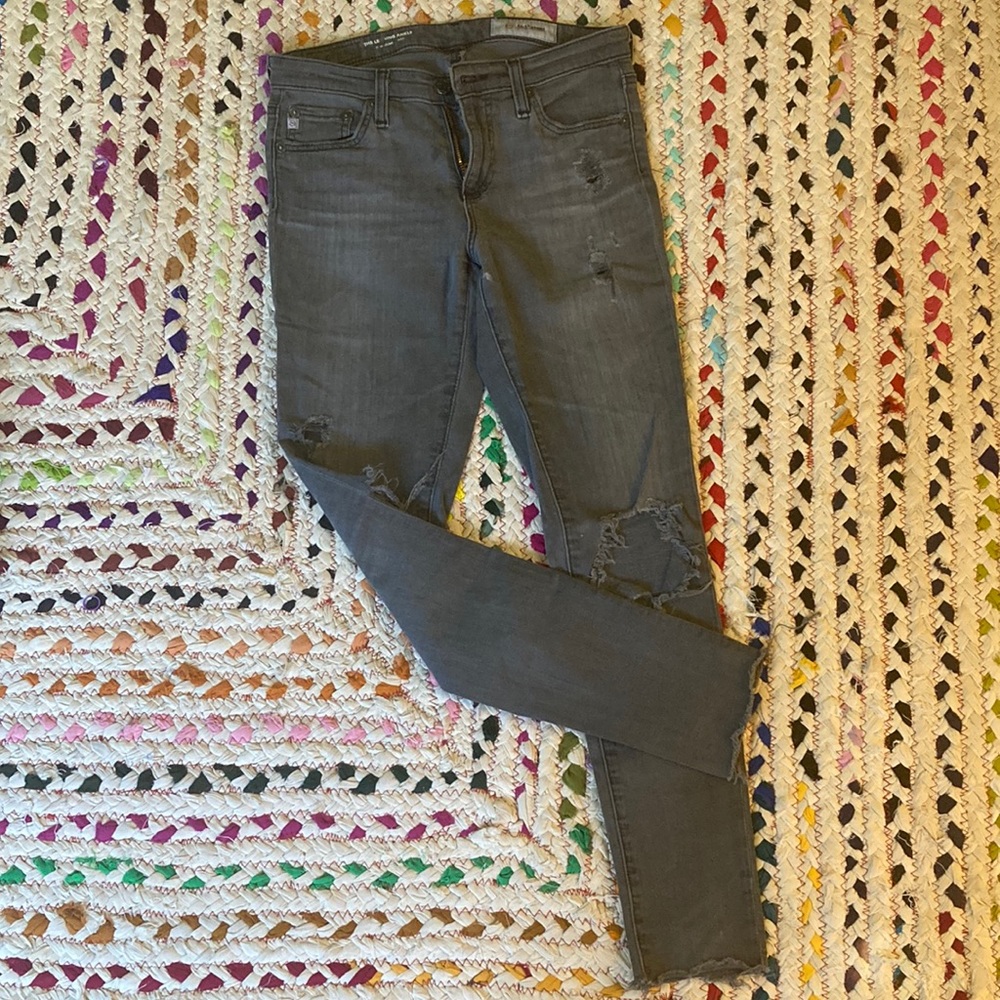 Gray AG skinny jeans